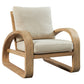 Barbora - Wooden Accent Chair