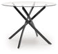 Pharwynn - Black - Round Dining Room Table