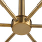 Cret - 12 Light Brass Chandelier - Bronze