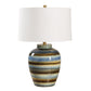 Judarn - Table Lamp - Blue / Brown