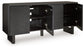 Farrelmore - Black - Accent Cabinet