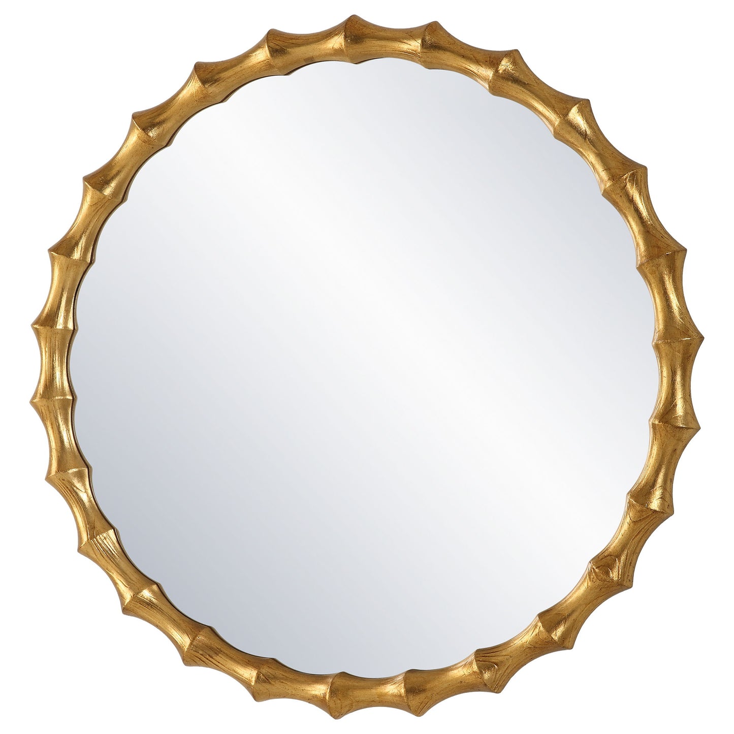 Nacala - Round Mirror - Gold