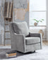 Kambria - Ash - Swivel Glider Accent Chair