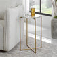 Star-Crossed - Glass Accent Table - Gold