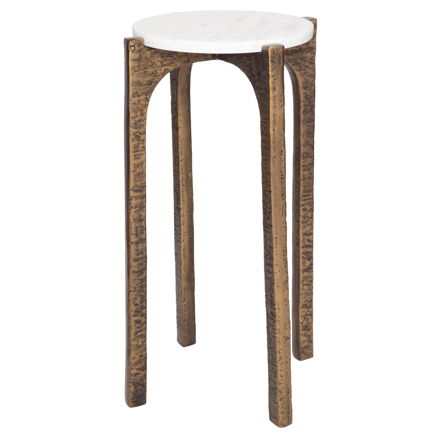 Vivi - Marble Drink Table - Bronze