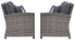 Salem - Gray - Raf / Laf Loveseat W/Cush (Set of 2)