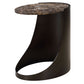 Welling - Modern Metal Side Table - Black