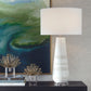 Santino - Crackled Ivory Table Lamp