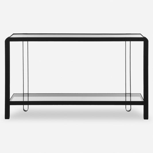 Shadow - Black Iron Console Table