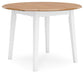 Gesthaven - Round Dining Room Drop Leaf Table