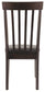 Hammis - Dark Brown - Dining UPH Side Chair (Set of 2)