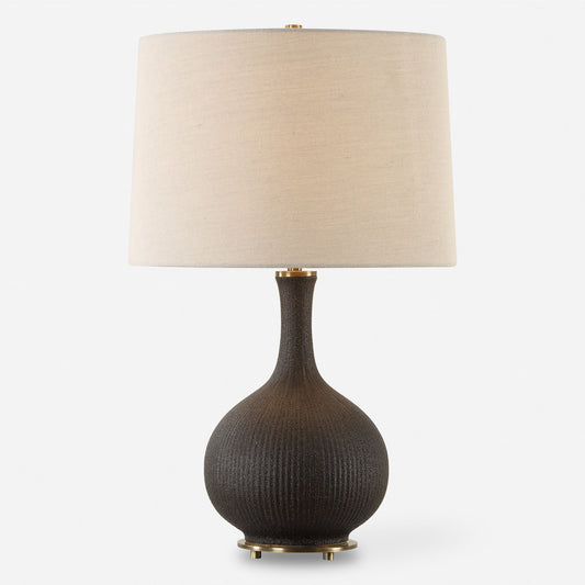 Rimini - Black Glaze Table Lamp