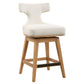 Klismos - Fabric Counter Stool - Off-White