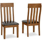 Ralene - Medium Brown - Dining UPH Side Chair (Set of 2)