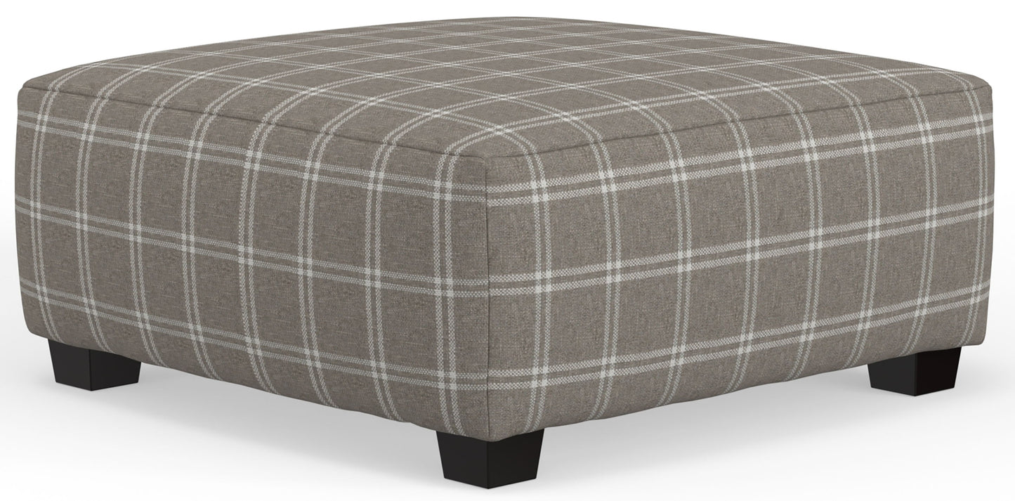 Magnolia - Cocktail Ottoman - Mink