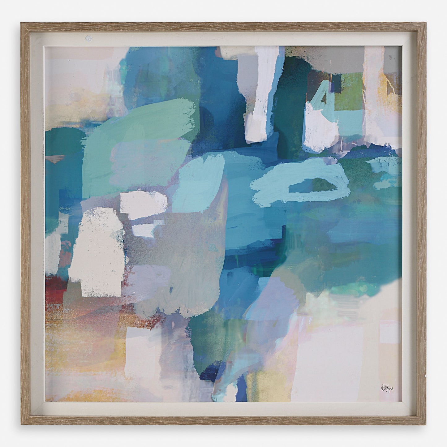 Continue On - Abstract Framed Print