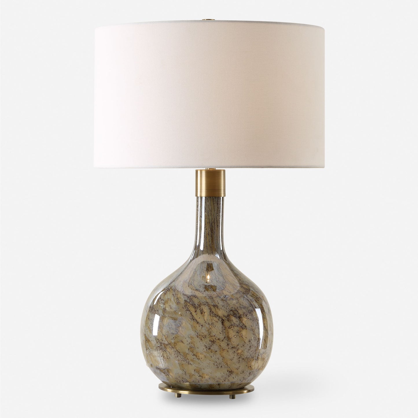 Rhine - Brown Glass Table Lamp