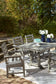 Visola - Gray - 7 Pc. - Dining Set with 6 Chairs