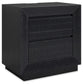 Londer - Black - Two Drawer Night Stand