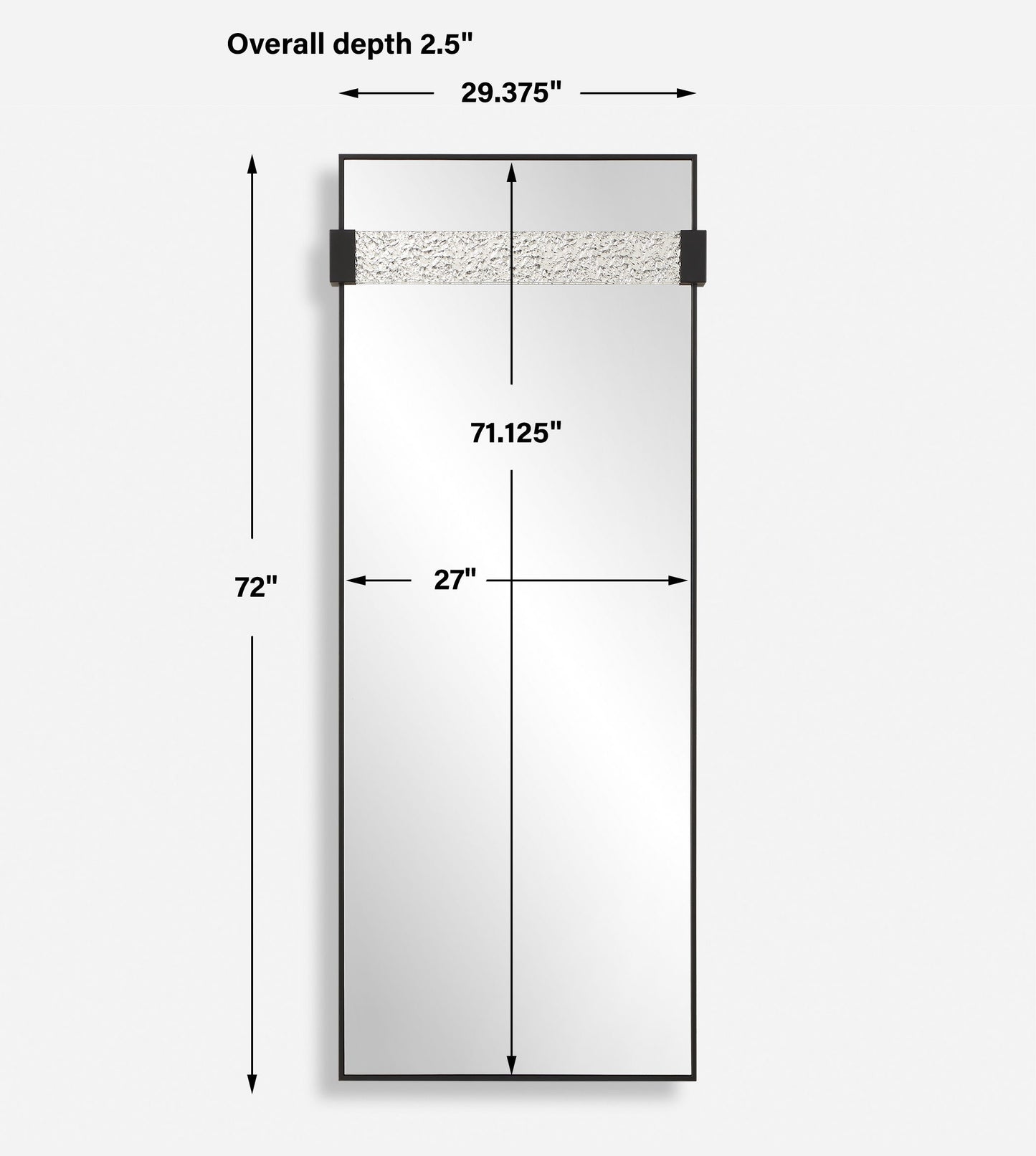 Stratton - Modern Dressing Mirror