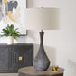 Helston - Table Lamp - Dark Charcoal