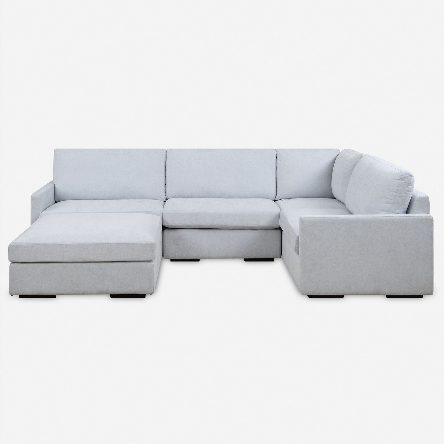 Refuge - Armless Cloud Blue Sofa