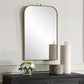 Cassidy - Brass Arch Mirror