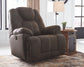 Warrior - Brown Dark - Power Rocker Recliner