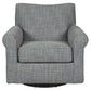 Renley - Ash - Swivel Glider Accent Chair