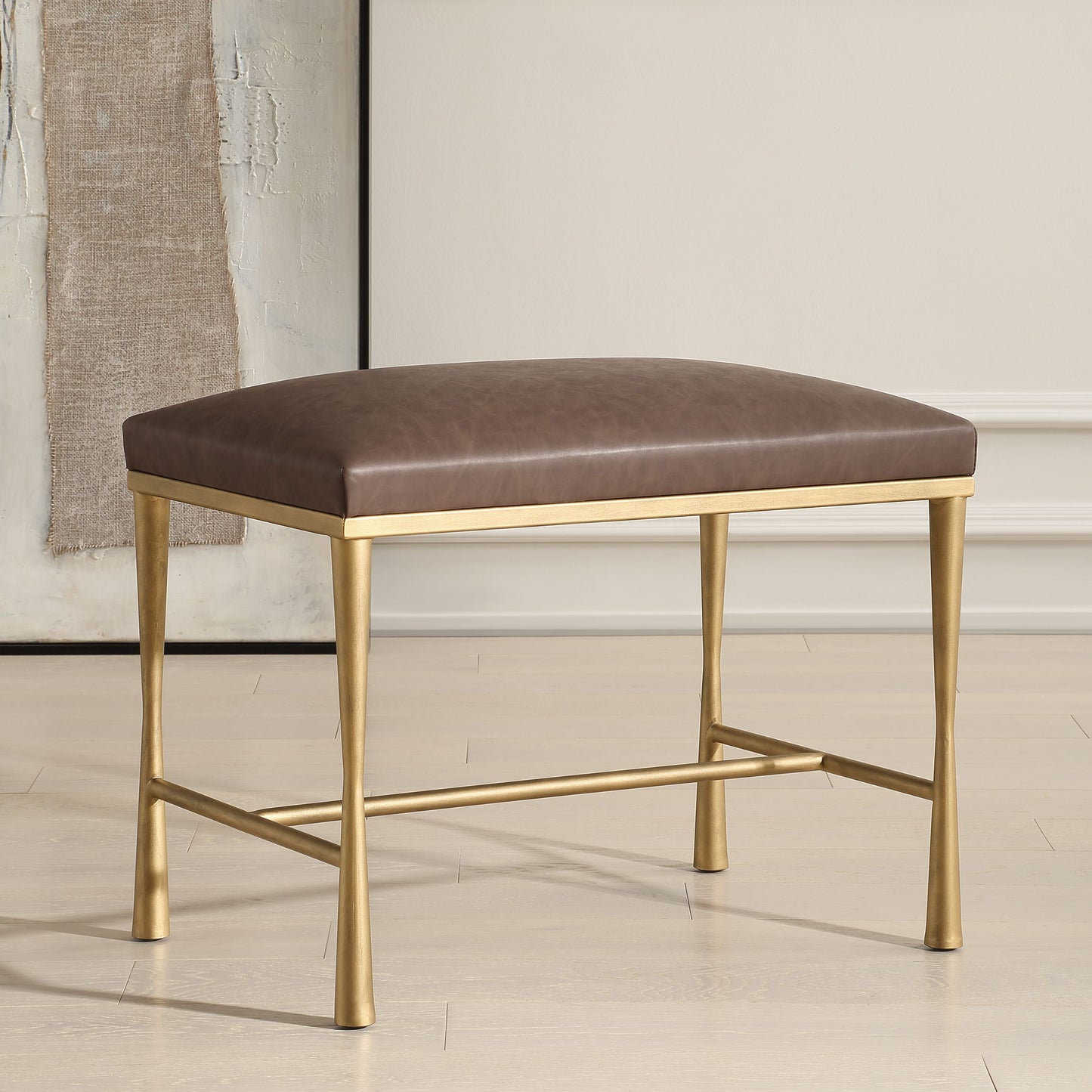 Reform - Small Bench - Gold