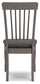 Shullden - Gray - Dining Room Side Chair (Set of 2)