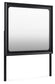 Londer - Black - Bedroom Mirror