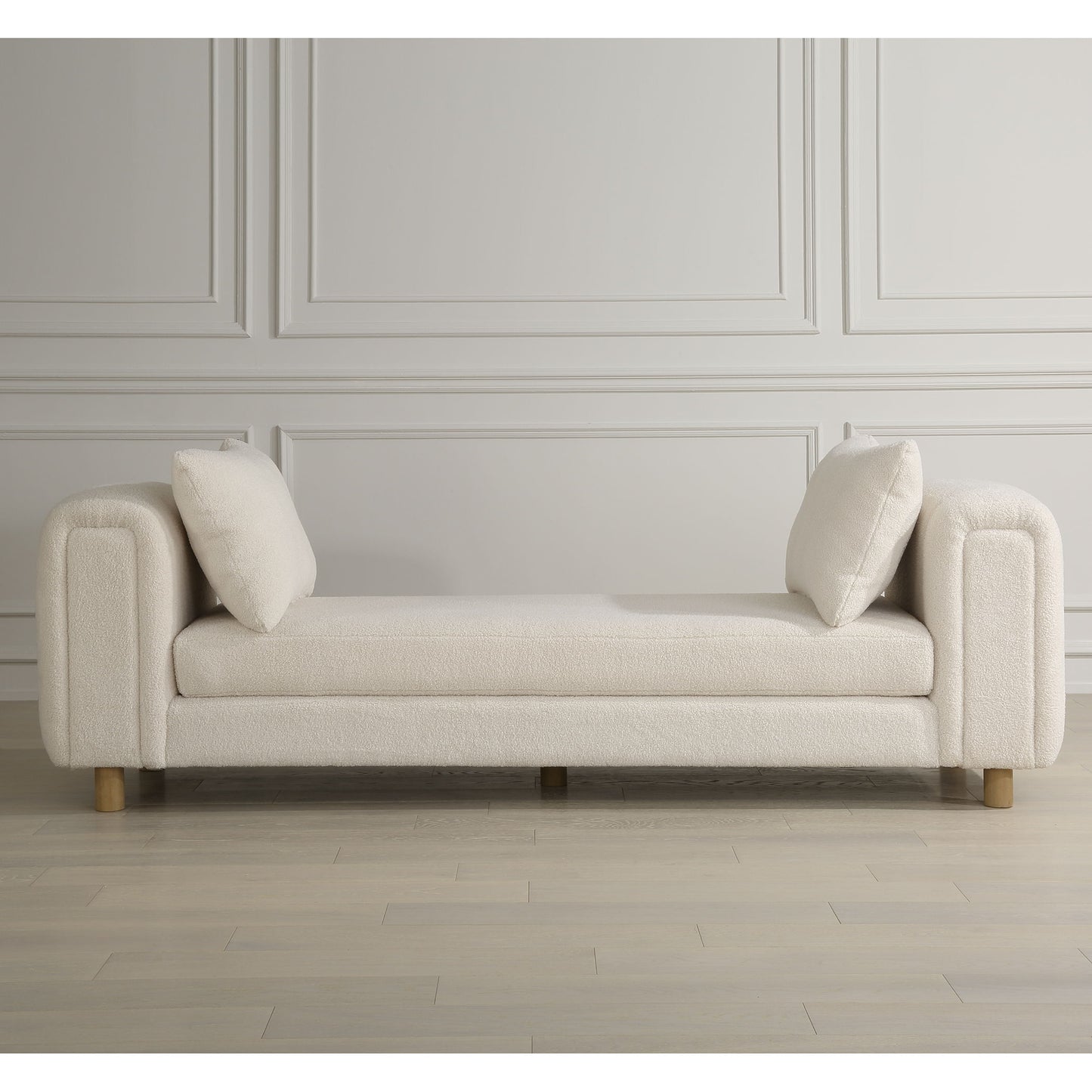 Repose - Oversized Ivory Bench