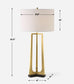 Crossroads - Brass Table Lamp