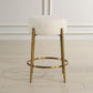 Arles - Brass Counter Stool