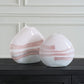 Blush - Swirl Glass Vases (Set of 2)