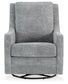 Kambria - Ash - Swivel Glider Accent Chair