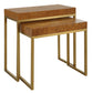 Burl-esque - Wooden Nesting Tables (Set of 2)