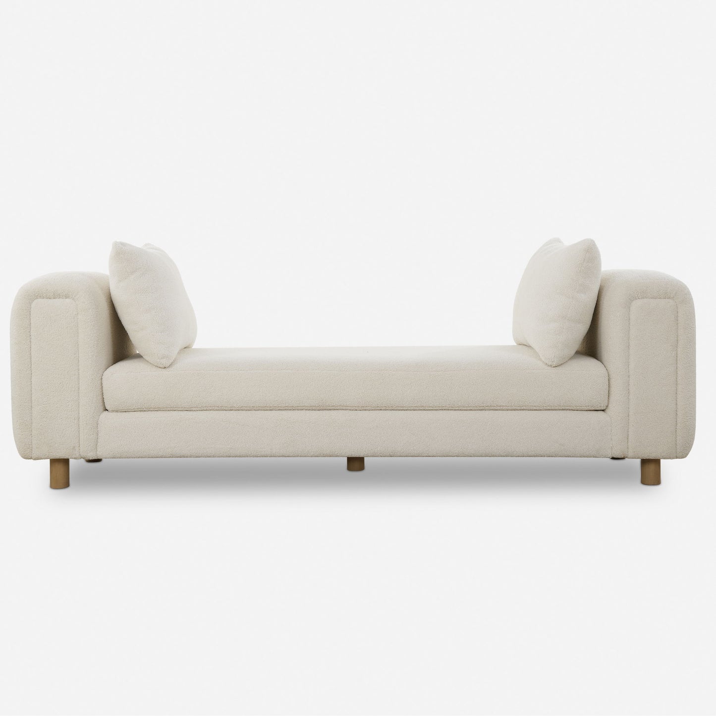 Repose - Oversized Ivory Bench