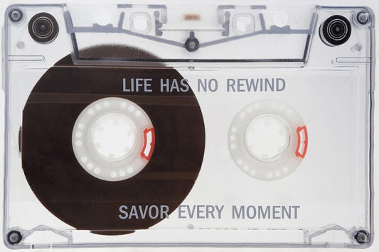 Life Has No Rewind - White