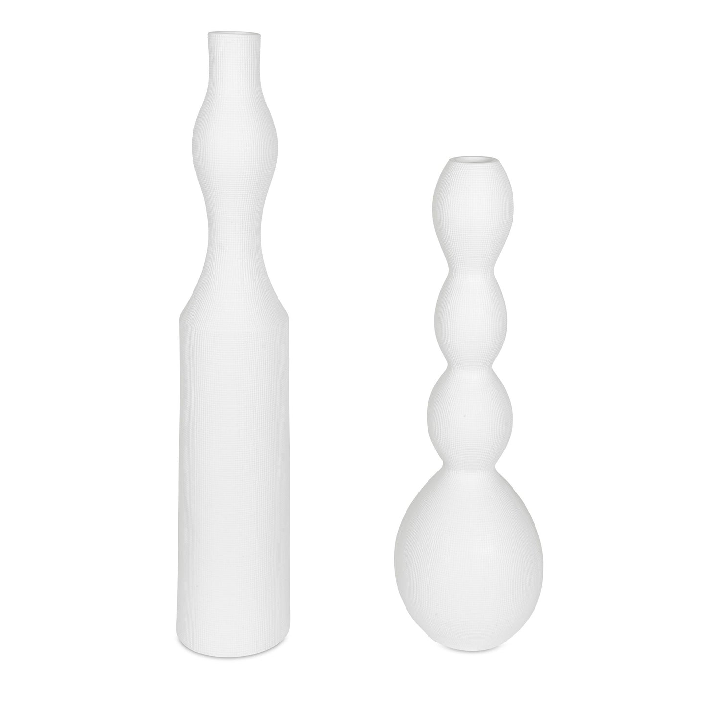 Forma - Ceramic Vases  Large (Set of 2) - White