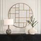 Geometric - Round Mirror