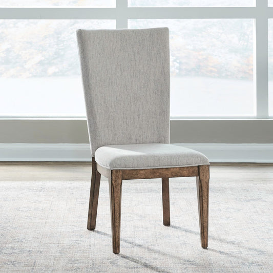 Carolina Park - Upholstered Side Chair (RTA) - Brown