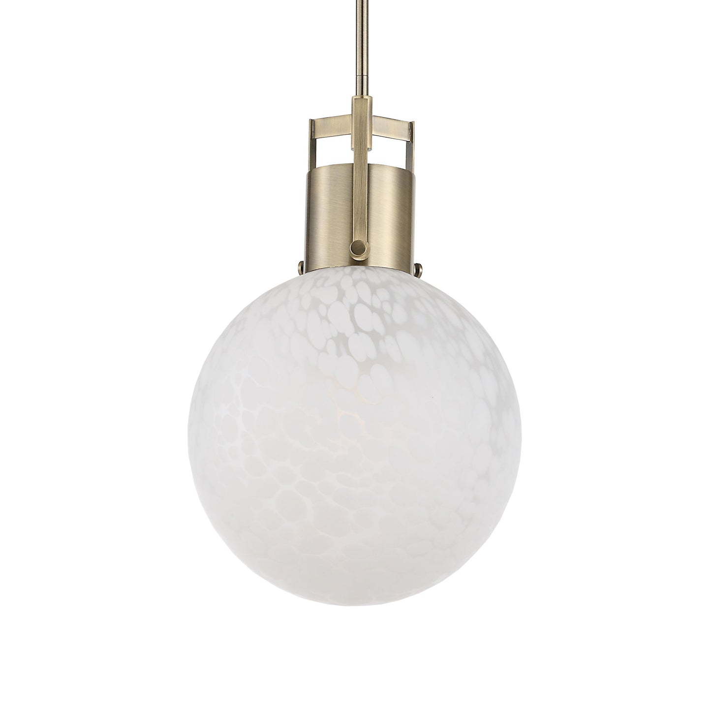 Huch - 1 Light Glass Pendant - White