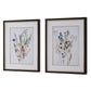 Delicate Flowers - Framed Prints (Set of 2)