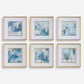 Fresh Start - Blue Abstract Prints (Set of 6)