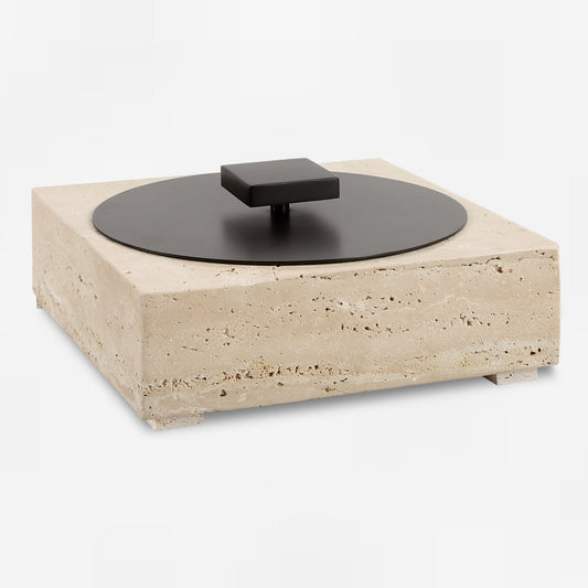 Natural Luxe - Travertine Box - Beige