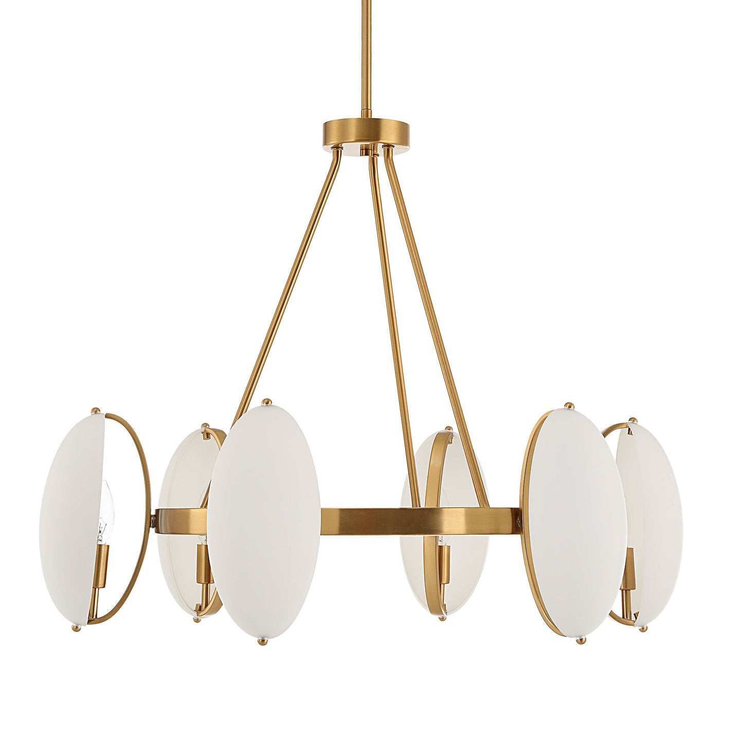 Oviform - 6 Light Round Chandelier