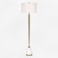 Curran - Tapered Metal Floor Lamp - White