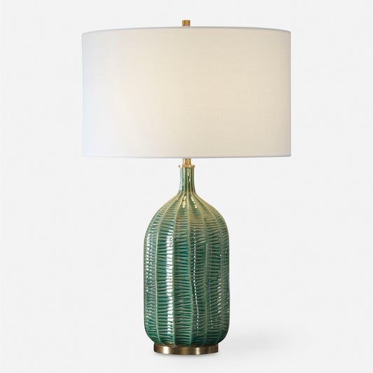 Bixby - Green Table Lamp